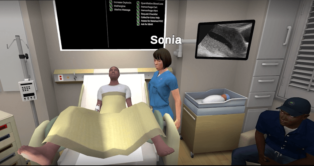 NYC Health + Hospitals and Health Scholars - OB VR simulation and training