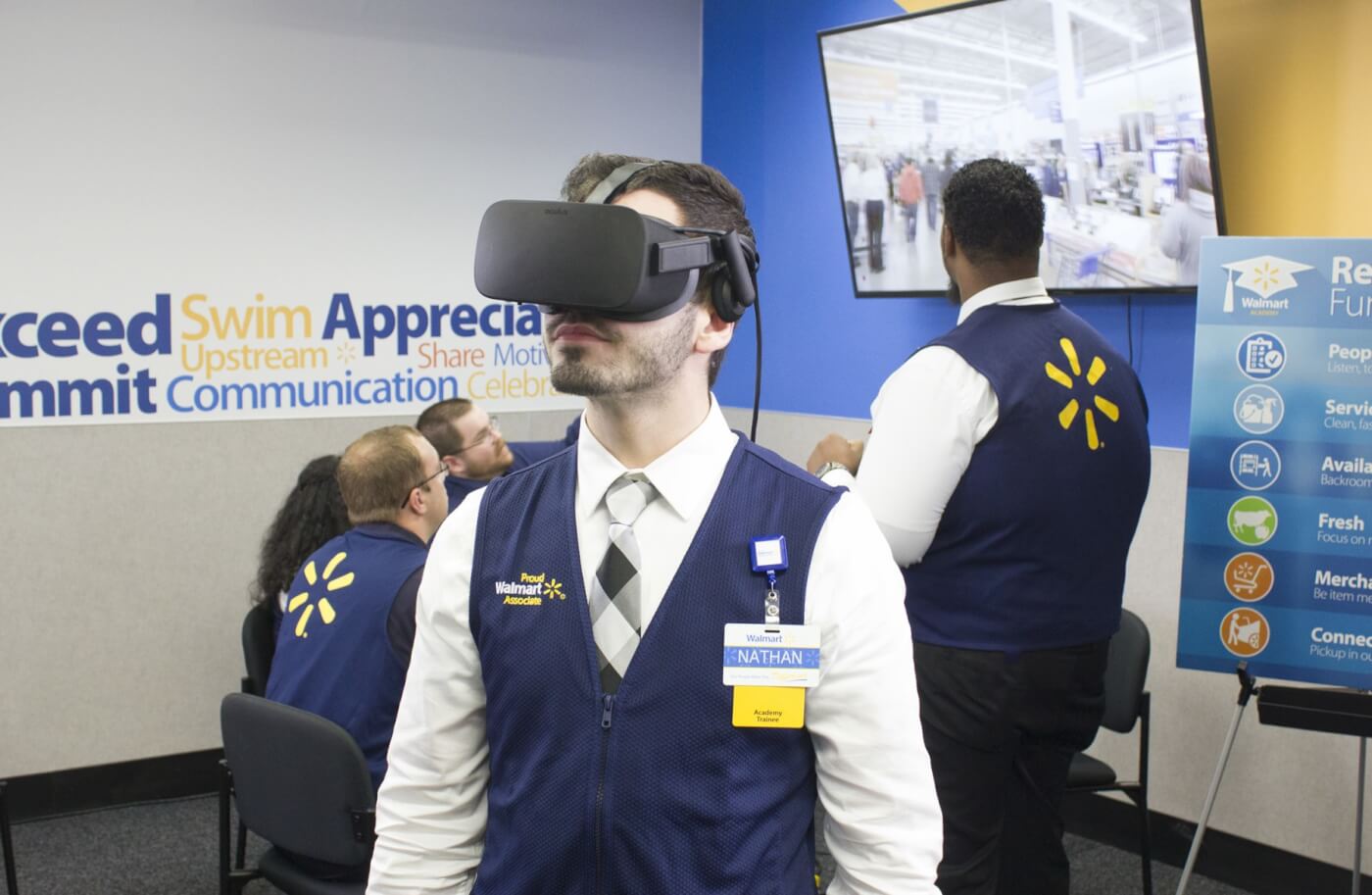 Walmart VR training